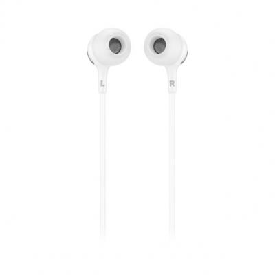 JBL In-Ear Headphone Live 100 White - JBLLIVE100WHTAM