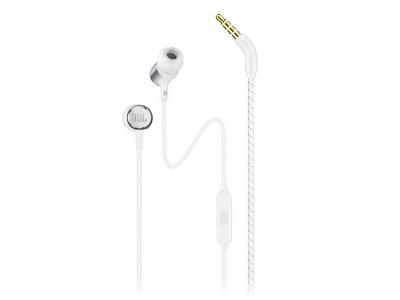 JBL In-Ear Headphone Live 100 White - JBLLIVE100WHTAM