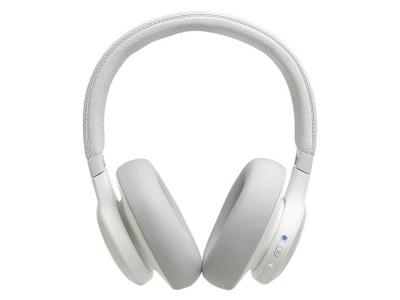 JBL Wireless Over-Ear NC Headphones Live 650BTNC White - JBLLIVE650BTNCWAM