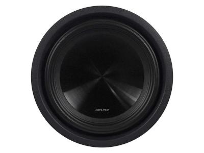 Alpine 10 Inch Shallow Mount 2 Ohm Subwoofer - SWT-S10