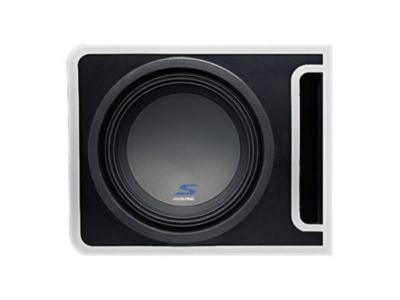 12" Alpine Halo S-Series Pre-loaded Subwoofer Enclosure - S-SB12V