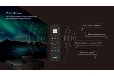 Epson EpiqVision Ultra LS500 4K PRO-UHD Laser Projection TV - LS500WATV120EP