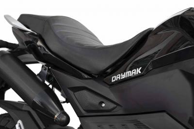 Daymak Sport Electric Scooter with Built in MP3 Player in Black - Road Warrior (B)