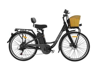 Daymak 350W EBike with 48V Lithium Ion 10AH Battery in Black - Milan (B)