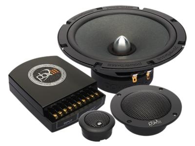 PowerBass 6.5 Inch 3-way Component Speaker System - 2XL633C