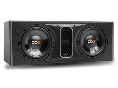 PowerBass 10 Inch Dual Subwoofer Enclosure - PSWB102