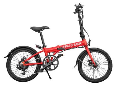 Daymak Ebike With Bluetooth MP3 Torch In Red - Ebikeinabox (R)