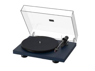 Project Audio Debut Carbon EVO Turntable  in Satin Steel Blue - PJ97826008