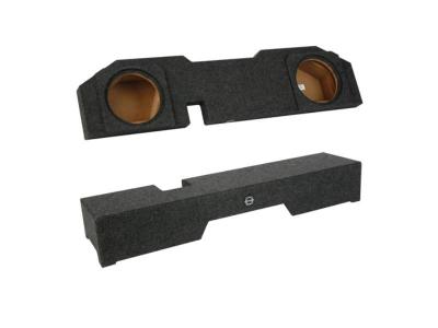 Bassworx Dual 10 Inch  Sealed Nissan Titan King & Crew Cab Enclosure - TITANC210B