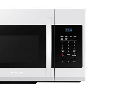 30" Samsung 1.7 Cu. Ft. Over-the-Range Microwave In White - ME17R7021EW