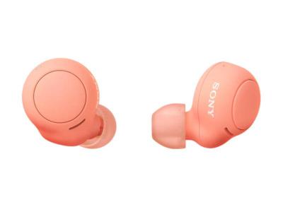 Sony Truly Wireless Headphones in Orange - WFC500/D