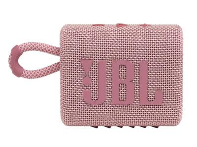 JBL Go 3 Portable Bluetooth Speaker in Pink - JBLGO3PINKAM