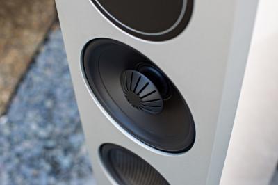 Definitive Technology Demand Series High-Performance 3-Way Tower Speaker With 10 Inch Passive Bass Radiators - D17 Right (W)