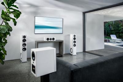 Definitive Technology Demand Series High-Performance 3-Way Tower Speaker With 10 Inch Passive Bass Radiators - D17 Left (W)