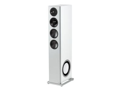 Definitive Technology Demand Series High-Performance 3-Way Tower Speaker With Dual 8 Inch Passive Bass Radiators - D15 Left (W)