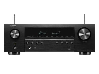 Denon 5.2 Channel  8K AV Receiver, Voice Control and Heos Built-in - AVRS660HBKE3