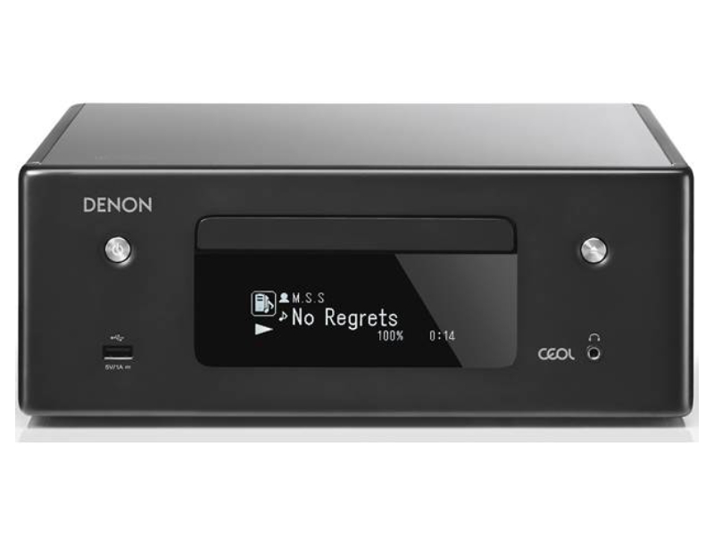 Denon RCDN10BKE3 CEOL Compact Stereo Receiver With Builtin Cd Playe