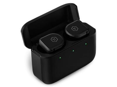 Master & Dynamic Active Noise-Cancelling True Wireless Earphone In Black Ceramic With Matte Black Case - MW08BK