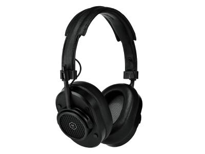 Master & Dynamic Over-Ear Headphone In Black Metal With Black Coated Canvas - MH40B1-W