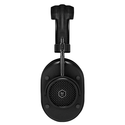 Master & Dynamic Over-Ear Headphone In Black Metal With Black Coated Canvas - MH40B1-W