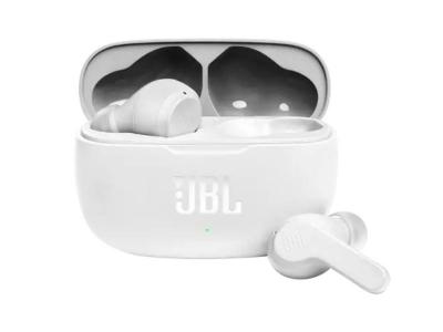 JBL True Wireless Earbuds in White - JBLV200TWSWHTAM