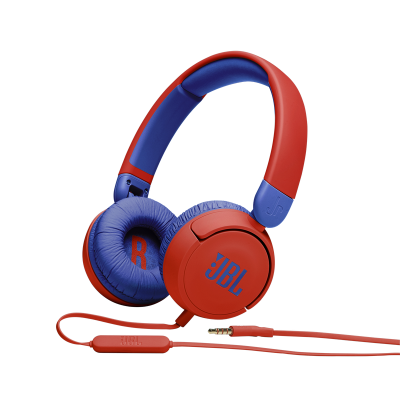 JBL JR 310 Wired Kids On-ear Headphones In Red - JBLJR310REDAM