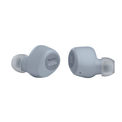 JBL True Wireless Earbuds in Blue - JBLV100TWSBLUAM