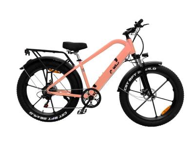 Daymak Fat Tire Electric Bike in Rose Gold  - WOLF (RG)