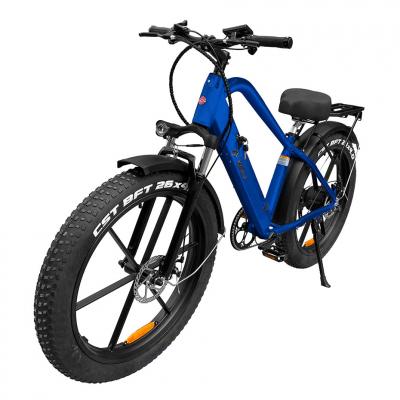 Daymak Fat Tire Electric Bike in BLUE  - WOLF (BL)