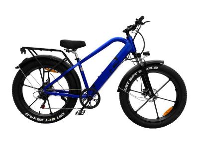 Daymak Fat Tire Electric Bike in BLUE  - WOLF (BL)