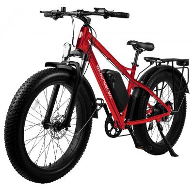 Daymak 60V  Fat Tire Ebike in Red - Wild Goose 60V (R)