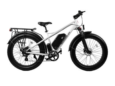 Daymak 60V  Fat Tire Ebike in White - Wild Goose 60V (W)