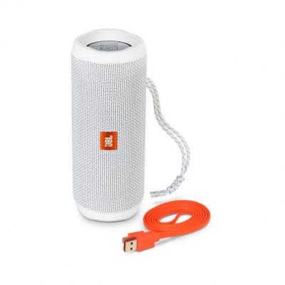 JBL full-featured waterproof portable Bluetooth speaker with surprisingly powerful sound Flip 4 (W) JBLFLIP4WHTAM