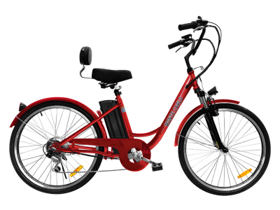 Daymak 250W EBike with 36V Lithium Ion 7.8AH Battery in Red - Monte Carlo (R)