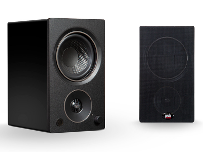 PSB Speakers Compact Powered Speakers in Black - Alpha AM3 BLK