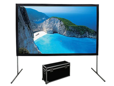 120" EluneVision 4:3 Fast Fold Front Projection Screen - EV-FF-120-F-1.2