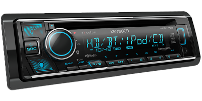 Kenwood CD-Receiver with Bluetooth And HD Radio - KDC-X705