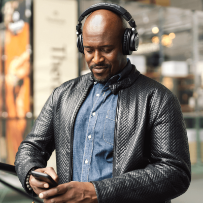 Audio Technica Wireless Over-Ear Headphones in Deep Sea - ATH-M50XBT2DS