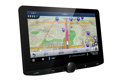 Kenwood 10.1 Inch GPS Navigation System Multimedia Receiver - DNR1008RVS