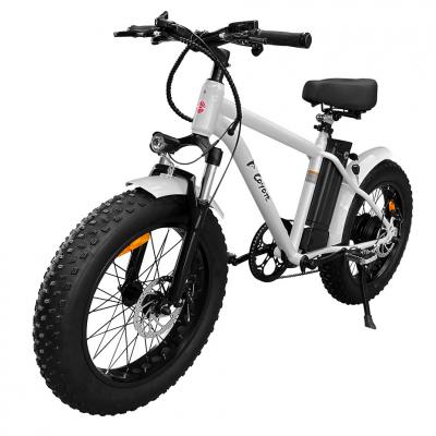 Daymak 48V Fat Tire Electric Bicycle in White - Coyote (W)