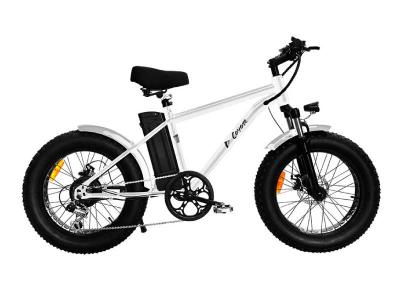 Daymak 48V Fat Tire Electric Bicycle in White - Coyote (W)