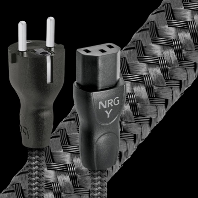 Audioquest NRG Series 2 Meter Low-Distortion 3 Pole AC Power Cable - NRG-Y3 2M