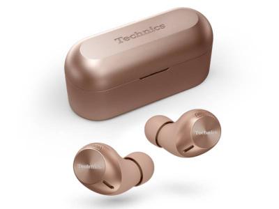 Technics True Wireless Noise Cancelling Earphones with Multipoint Bluetooth - EAH-AZ40M2(RG)