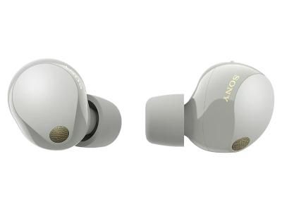 Sony WF-1000XM5 Wireless Noise Cancelling Headphones In Silver - WF1000XM5/S