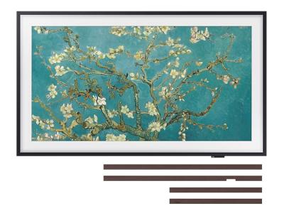32" Samsung Bundle The Frame Art Mode QLED Smart TV and Customizable Bezel - QN32LS03CBFXZC-VG-SCFC32BWBZA