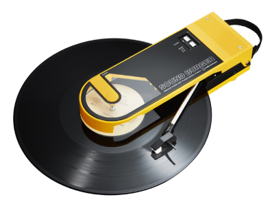 Audio Technica Sound Burger Portable Bluetooth Turntable in Yellow - AT-SB727-YL