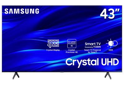  43" Samsung UN43TU690TFXZC Crystal UHD 4K Smart TV Powered by Tizen