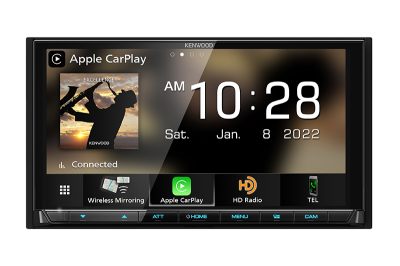 6.8" Kenwood Digital Multimedia Receiver with Bluetooth and HD Radio - DMX958XR
