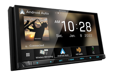 6.8" Kenwood Digital Multimedia Receiver with Bluetooth and HD Radio - DMX958XR