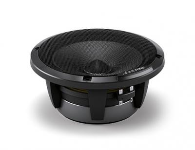 6.5” Alpine Status Hi-Resolution 3-Way Slim-Fit Component Speaker Set - HDZ-653S